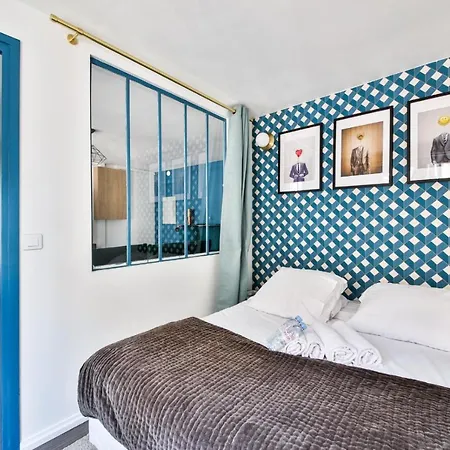 Hsh La Fayette-gare Du Nord Cosy 4p-1br