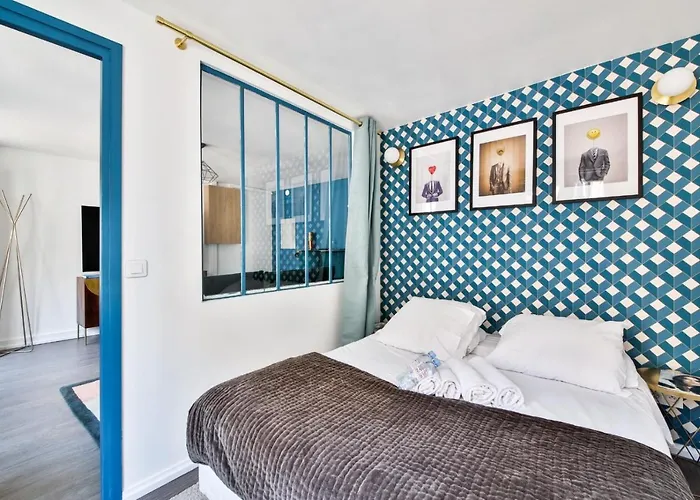 Hsh La Fayette-gare Du Nord Cosy 4p-1br